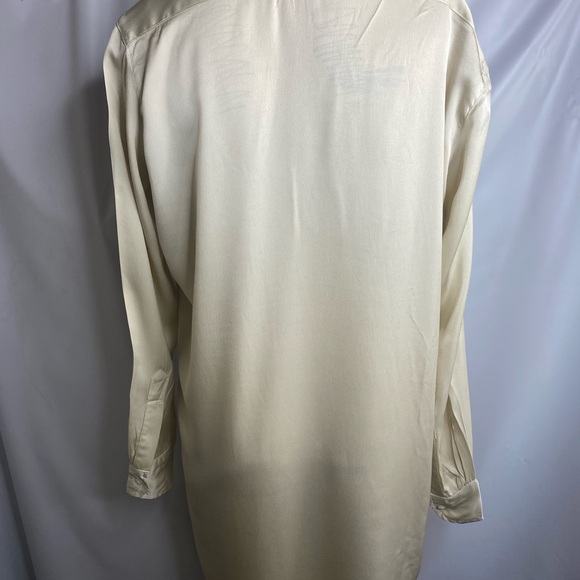 Frank Eileen size XS NWOT silk’s styles mart shirt dress button down women’s - Picture 5 of 12